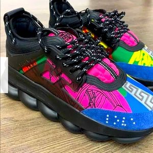 Versace chain reaction shoes designer